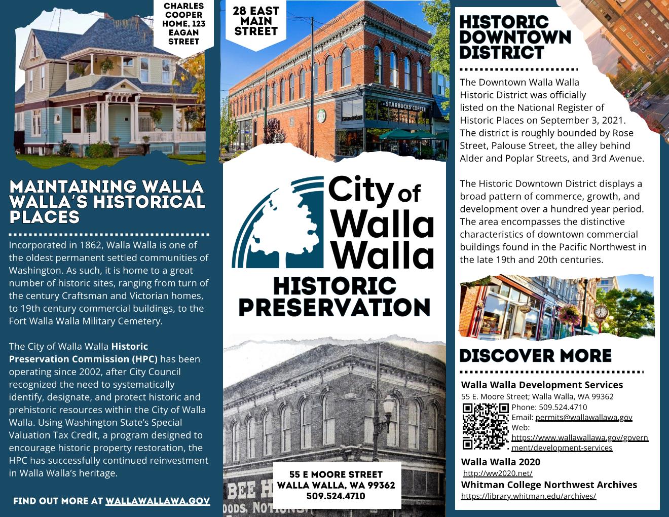 Historic Preservation 2024 - Brochure