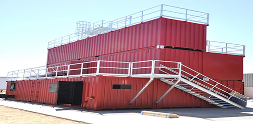 The new fire training tower in Walla Walla