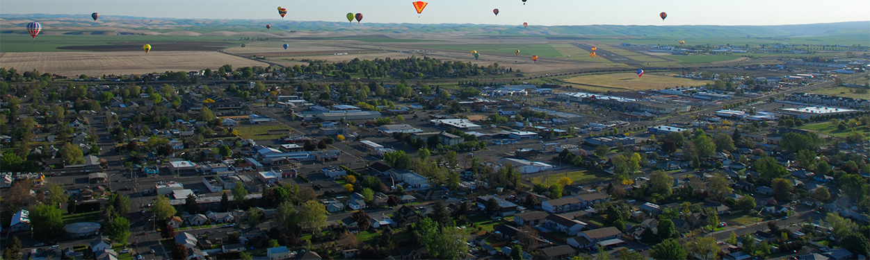 GIS Aerial photo banner