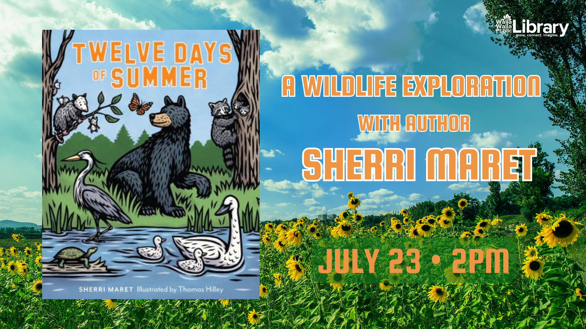 Twelve Days of Summer author visit